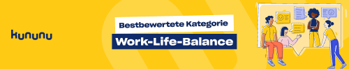 kununu: Bestbewertete Kategorie Work-Life-Balance